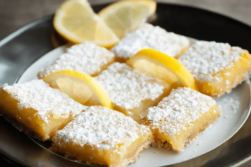 Coconut Flour Lemon Bars