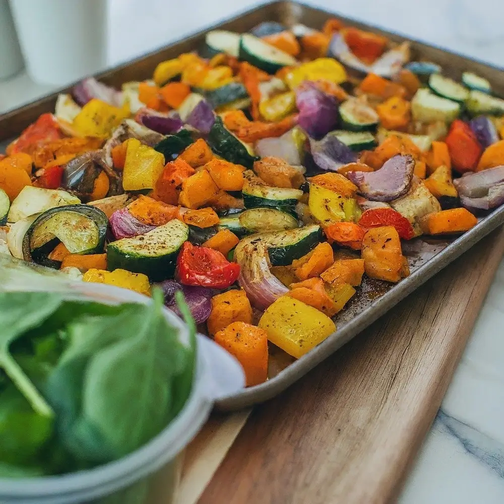 Roasted veggies