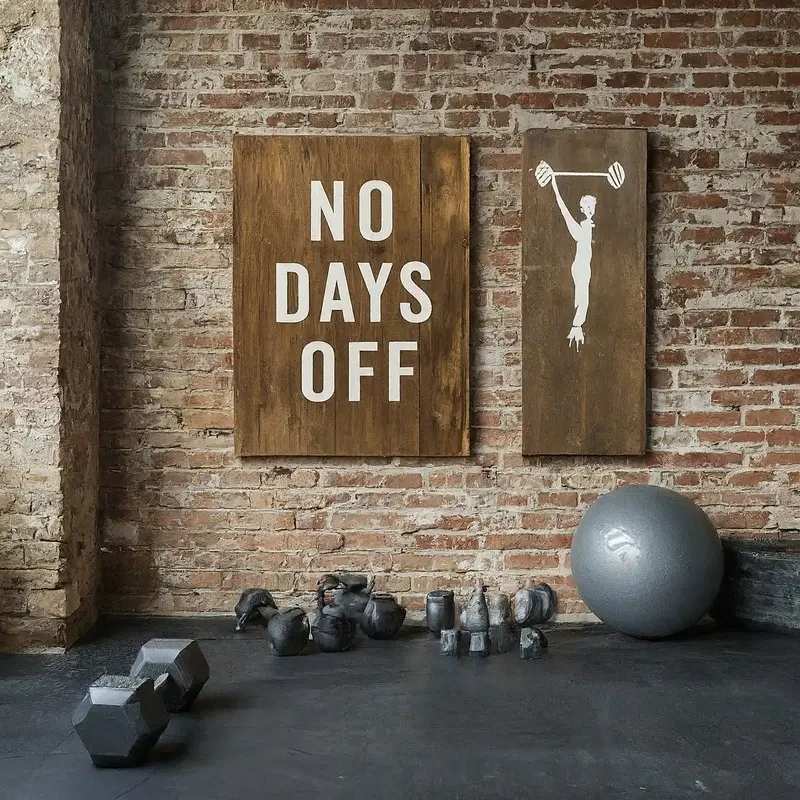 Home GYM Motivational Decor