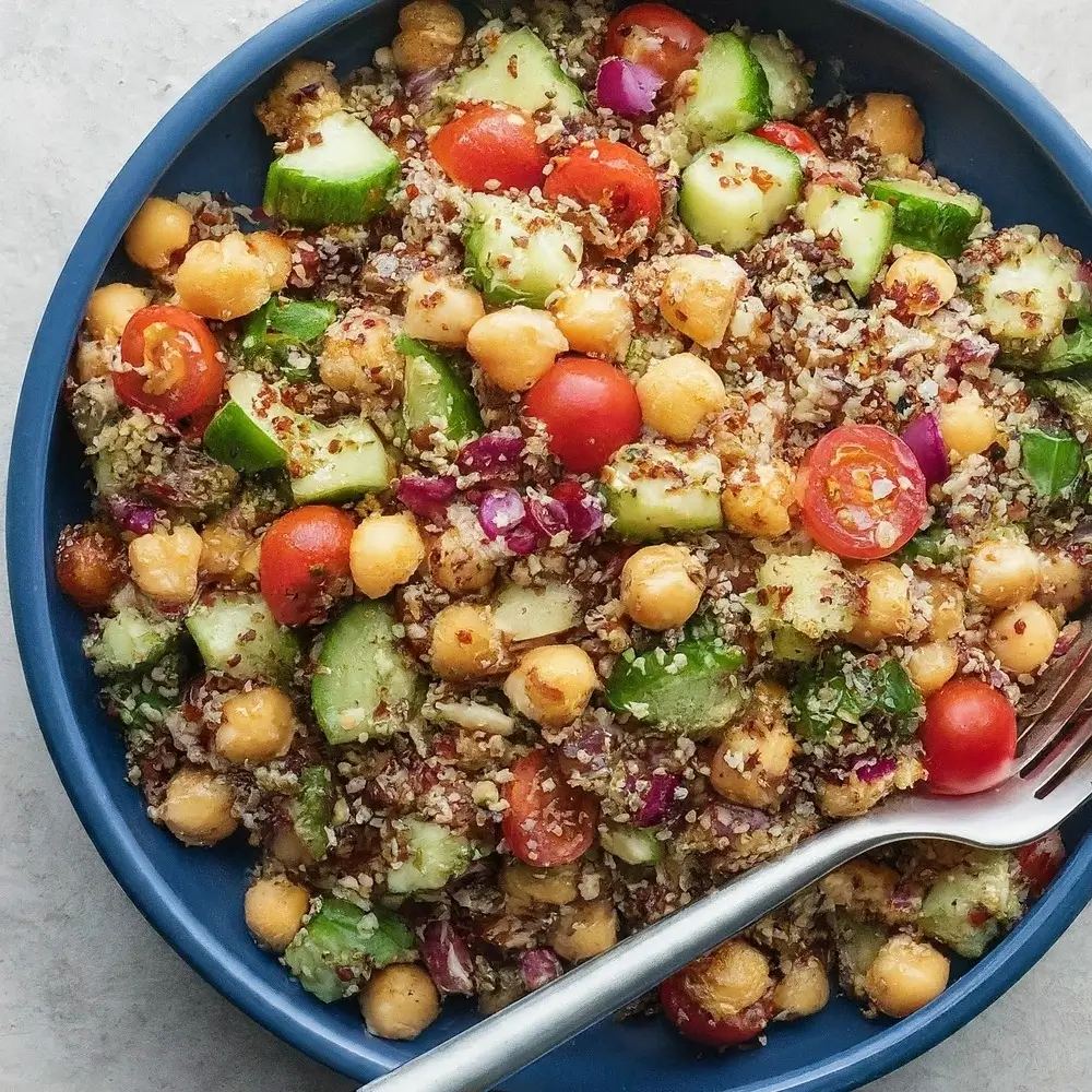 Quinoa Salad with Chickpeas