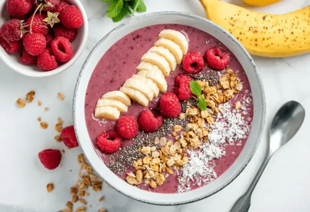 Smoothie Bowl with Gluten-Free Granola